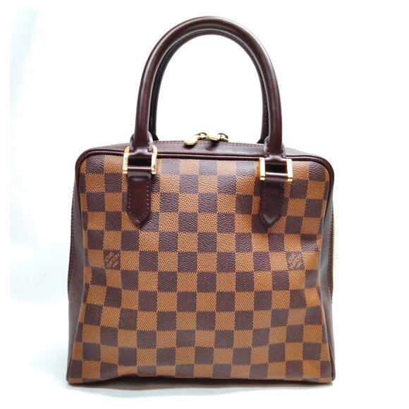 Louis Vuitton LV Hand Bag Triana Brown Damier 597-081325 - Picture 1 of 9